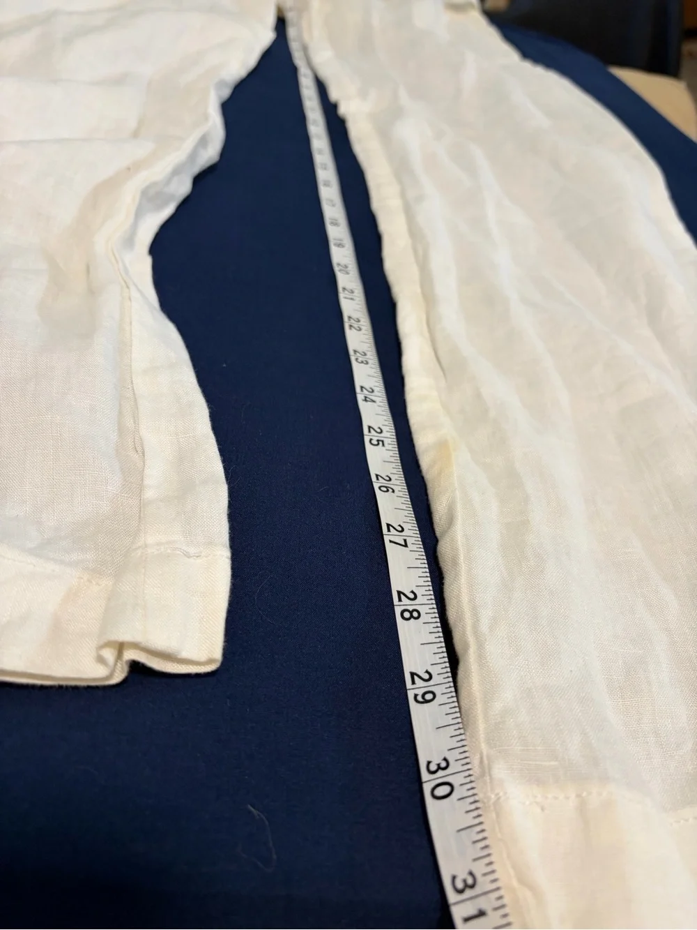 Banana Republic Women’s Linen Pant with belt. Stylish Comfort. Sz 8 NWT